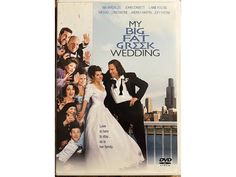 This DVD features the hit movie "My Big Fat Greek Wedding" starring Nia Vardalos and John Corbett. It has a PG rating and includes both full screen and widescreen formats, as well as commentary. The DVD is housed in a tall/DVD case and is formatted in NTSC video format with a 16:9 aspect ratio. Released in 2002 by HBO Home Video, this DVD is perfect for fans of romantic comedies and Greek culture. Get ready to laugh and fall in love with this charming film that has become a classic. My Big Fat Greek Wedding, Nia Vardalos, John Corbett, Where Eagles Dare, Joey Fatone, Film Dvd, Dvd Case, Big Battle, Actor John