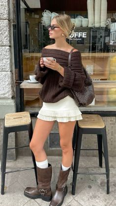 Pullover Women, Neue Outfits, Loose Sweater, Outfit Inspo Fall, 가을 패션, Clothing Styles, Inspiration Mode, Looks Style, Fall Sweaters