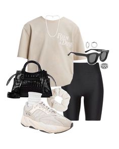 Comfy Outfit, Chill Outfits, Girls Summer Outfits, Swag Outfits, College Outfits, Looks Vintage, Polyvore Outfits