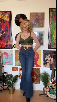 Gvf Outfit Ideas, 70s Outfit Inspiration Summer, 70s Womens Outfits Vintage, 60s Spring Fashion, Vintage Summer Outfits 70s, Modern 70s Outfits Women, 70s Spring Outfits, 70s Inspired Summer Outfits, Hippe Outfit 70s