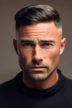 For a timeless and refined look try the low taper fade with a side part. This taper haircut showcases a drop fade along with a distinct side parting. Keeping the style in place is easy with a light application of styling powder. Click here to check out more handsome low taper fade haircuts for men. Taper Haircut, Long Curly Hair Men