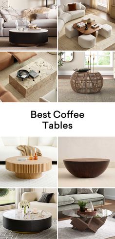 the best coffee tables for living room and dining room with modern furniture in different styles