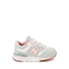 New Balance 997H Athletic Shoe - Baby / Toddler - Mint New Balance Sneakers With Elastic Laces And Round Toe, New Balance 997h, Retro Trainers, Shoe Size Chart Kids, Shoe Ideas, Athletic Shoe, Athletic Apparel, Shoe Size Chart, Big Kids