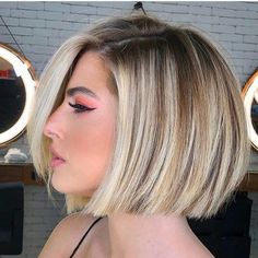 Blonde Highlights Bob Haircut, Highlight Bob, Bob Hairstyle Ideas, Shoulder Length Bob Haircut, Latest Bob Hairstyles, Angled Bob Haircuts, Short Layered Bob Hairstyles, Angled Bob Hairstyles