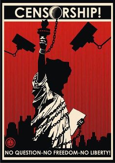 a poster with the statue of liberty holding a book