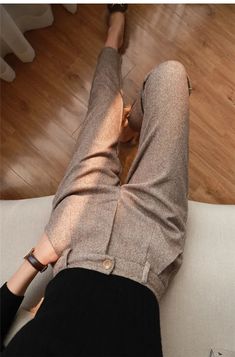 Dark Academia Clothing, Look Retro, Casual Suit, Pencil Pants, Suit Pants, 가을 패션, Business Casual Outfits, Work Attire, Modest Fashion