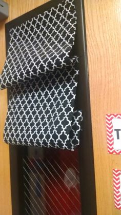 a close up of a tie in a box on a table