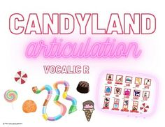 candy land articulation vocalic r