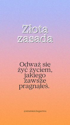 the cover of zlota zasada