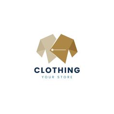 the logo for clothing store with an elephant's head and arrow in its mouth