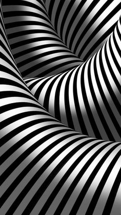 an abstract black and white background with wavy lines