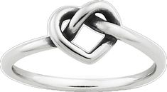 Heart Knot Ring, Heart Knot, James Avery, Knot Ring, Ring Finger, Dillard's, Knot, Engagement Rings, Clothing Accessories