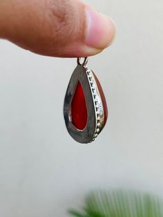 Carnelian pendant, sterling silver 925, handmade women jewellery, boho pendants, gemstone jewellery, gifts or her Dimensions: 38x20 mm 😊 Carnelian Gemstone Drop Jewelry, Silver Carnelian Teardrop Jewelry, Silver Teardrop Carnelian Jewelry, Silver Carnelian Amulet Jewelry, Stamped 925 Carnelian Jewelry, Silver Carnelian Jewelry With Large Pendant, Silver Carnelian Round Pendant Jewelry, Women Jewellery, Carnelian Pendant