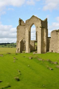 Abandoned city Wharram Percy, United Kingdom Wharram Percy