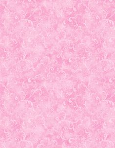 a pink background with small flowers on it