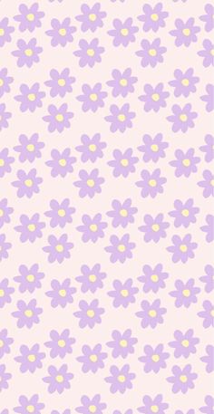 a purple and yellow flower pattern on a white background with the words,'i love you