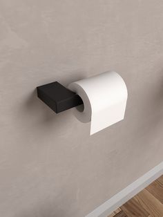 two rolls of toilet paper are hanging on the wall