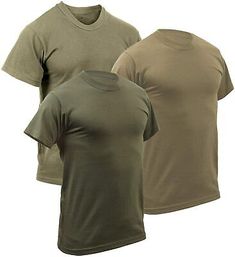 Great shopping ideas for US Military Solid T-Shirt USA Army Military Tees 3-Pack (Khaki, Olive & Coyote), Mens Shirts Army Shirts For Men, Army Clothes Men, Military Style Short Sleeve Outdoor Tops, Military Style Short Sleeve Tops For Outdoor, Green Military Style Short Sleeve Top, Khaki Military Crew Neck Top, Green Military Crew Neck T-shirt, Green Military Style T-shirt With Crew Neck, Green Military Style Crew Neck T-shirt