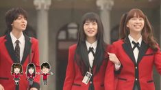 Kakegurui Live Action, Yumeko X Mary, Yumeko And Mary, Aoi Morikawa, Action Icon, Gambling School, Beauty Creations