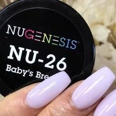 NuGenesis Nails on Instagram: "Nothing beats a light crisp pink with a hint of sparkle like NU-26 Baby’s Breath. Never stopped loving this nail set by @sugar.beautybar

Visit us at www.nugenesisnails.com to learn more! 

#nugenesis #nugenesisnails #dippowder #dipnails #dippowdernails #dipmanicure #nailtech #winternails"