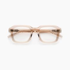 Interesting Glasses Frames, Eyebuydirect Glasses Women, Beige Glasses, Aesthetic Glasses Frames, Eyeglasses Design, Glasses Inspo, Glasses Inspiration, Chic Glasses, Clear Glasses Frames