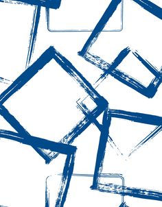 an abstract blue and white background with rectangles in the shape of square frames