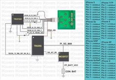 an electronic circuit diagram showing the components and instructions for using it to make a battery charger