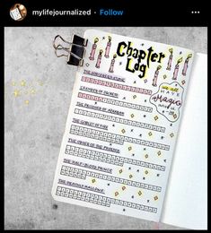 a planner with candles on it next to a pen and paper clipping that says, i'm life journalized follow