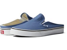 Vans Classic Slip-On™ Mule Classic Slippers, Mule Shoes, Shoes Canvas, Slip On Mules, Vans Classic, Cozy Knits, Black Canvas, Vans Classic Slip On Sneaker, Mules Shoes