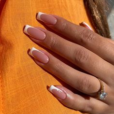 French Acrylic Nails, Acrylic Nails Coffin Short, Pink Acrylic Nails, Best Acrylic Nails