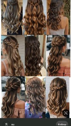 Hairstyle Examples, Formal Hairstyles For Long Hair, Cute Quick Hairstyles, Easy Hairstyles For Thick Hair, Hoco Hairstyles, Long Hair Wedding Styles, Hair Tutorials Easy, Hair Up Styles, Hairdo For Long Hair