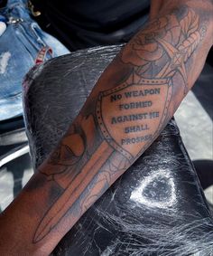 Outer Bicep Tattoo Men Sleeve, Hard Tattoos Men Forearm, Forearm Sleeve Tattoos For Men, Outside Forearm Tattoo Men, Hood Tattoos, Aj Tattoo, Nefertiti Tattoo, Atlanta Tattoo