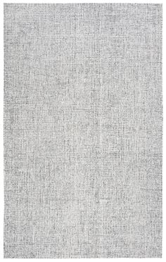 a white rug with grey lines on it