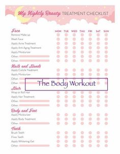 Nightly Beauty Routine, Beauty Checklist, Beauty Routine Schedule, Night Beauty Routine, Roll Hairstyle, Beauty Organization, Anti Aging Treatments, Day Planners