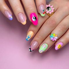 These are the BEST Coachella nails ideas and other festival nails summer acrylic! If you’re looking for the cutest festival nail designs, such as festival nails Coachella, cute mix and match nails, music festival nails acrylic almond, colorful festival nail art designs, or any other festival nail ideas for 2022, then this is the post that you’ll want to check out! Mix And Match Nails