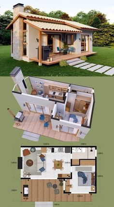 small house plans that are easy to build and cost less than the average homeowner