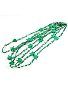 Check out Luck of the Irish Shamrock Beads - 2018 Costume Accessories | Costume SuperCenter from Costume Super Center Halloween Costume Jewelry, Pride Fashion, Green Bow Tie, Leprechaun Hats, Bracelet Pack, Irish Shamrock, Irish Pride, Mardi Gras Beads, Mini Top Hat