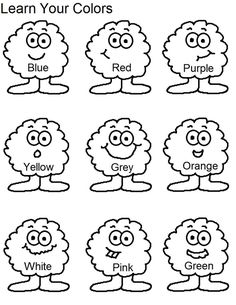 the different types of sheeps that are used in this coloring page for kids to learn how