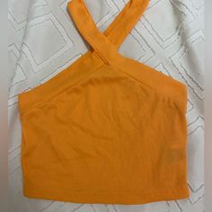 Never Worn, Could Fit Small/Medium Crop Tank, Color Orange, Womens Tops, Tank Tops, Orange, Women Shopping, Color