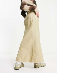 Skirts by Collusion Exclusive to ASOS High rise Zip fastening Functional pockets Regular fit Maxi Skirt, Asos, High Rise, Skirt