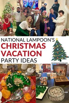 the national lampoon's christmas vacation party ideas are fun and easy to make