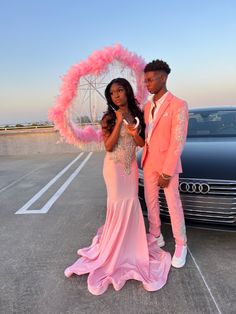 pink prom
pink prom couple
black prom couple
light pink prom
prom2k22
prom ideas
pink prom dress
pink prom suit Prom Dates Couples, Pink Prom Couple, Prom Outfits For Couples, Prom Couples Outfits, Pink Prom Suit, Dip Dye Wedding Dress, Dye Wedding Dress