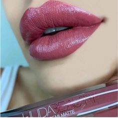 Huda Beauty Demi Matte Liquid Lipstick In Catwalk Killa Brand New In Box Full Size Discontinued Richly Pigmented Long Wearing Velvet Satin Finish Hydrating A Gorgeous Mauve A Hint Of Menthol That Gives A Slight Tingling Effect That Plumps Lips All My Items Are Guaranteed Authentic Smoke Free Home. Price Is Firm Huda Beauty Matte Lipstick, Makeup Huda Beauty, Huda Beauty Lipstick, Huda Beauty Lip, Mauve Lipstick, Red Liquid Lipstick, Matte Lipstick Shades, Huda Beauty Makeup, Purple Lipstick