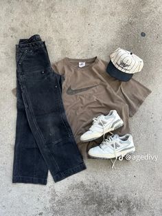 Masc Outfits, Trendy Boy Outfits, Hype Clothing, Street Fashion Men Streetwear, 90s Outfit