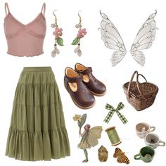 Fairycore Edit, Moodboards Fashion, Melanie Martinez Outfit Ideas, Melanie Martinez Inspired Outfits, Fairycore Aesthetic Outfits, Fairy Core Outfits, Fairycore Outfit, Melanie Martinez Outfits, Melanie Martinez Concert