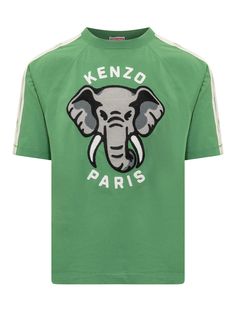 100% Cotton Green Graphic Tee With Logo, Green Adidas T-shirt For Streetwear, Green T-shirt With Three Stripes For Streetwear, Green T-shirt With Three Stripes Branding For Streetwear, Green Short Sleeve Top With Three Stripes Branding, Maurice Lacroix, Loro Piana, Green Shorts, Luxury Shop