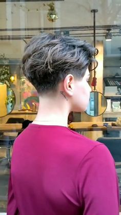 Hair Tomboy, Girls Short Haircuts, Really Short Hair