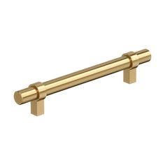 an image of a brass handle on a white background