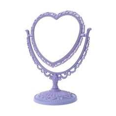 Aesthetic Love Mirror Indie Aesthetic Room, Princess Mirror, Ideal Makeup, Double Sided Mirror, Heart Mirror, Beauty Mirror, Desk Mirror, Vanity Makeup, Mirror Bathroom