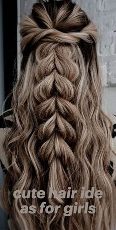 simple hairstyles//cute trendy hairstyles// hair ideas//hairstyles//baddie hairstyles Half Pony Hairstyles, Prom Hairstyles For Short Hair, Cute Braided Hairstyles, Fast Hairstyles, Cute Hairstyles For Medium Hair, Hair Stylies, Penteado Cabelo Curto